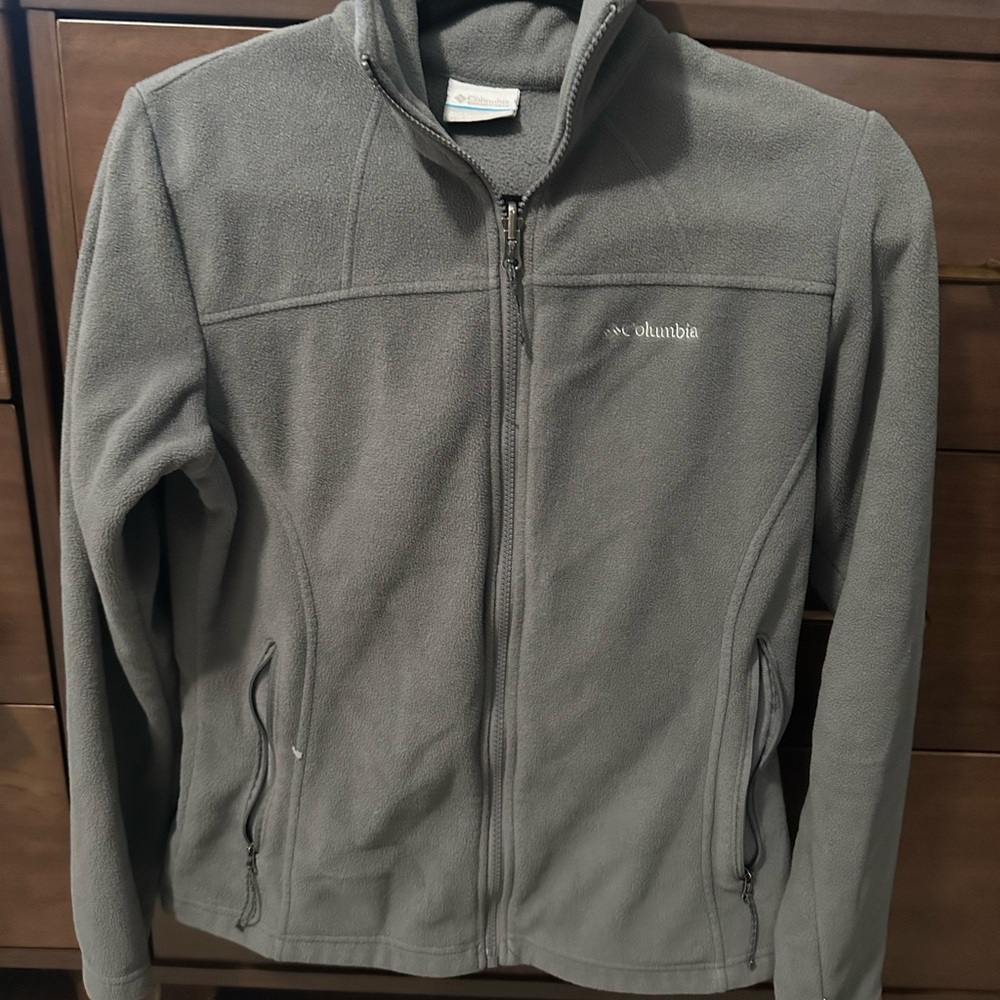 Columbia Charcoal Fleece Jacket